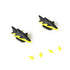 Nageoires et Yeux de Dragon Foudre pour Sharkicks Pro